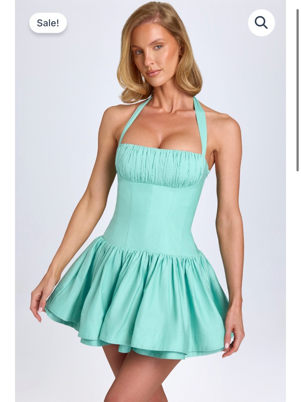 Oh Polly Maybelle Dress Sea Green Size 2